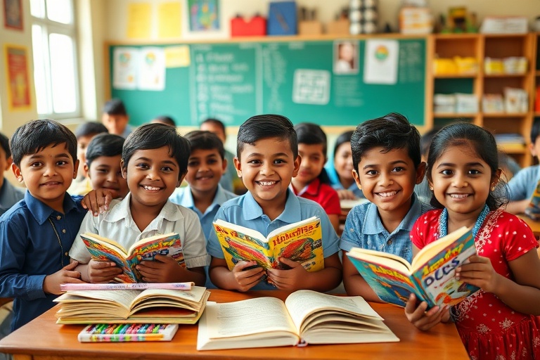 गरीब बच्चे बच्चियों की पढ़ाई